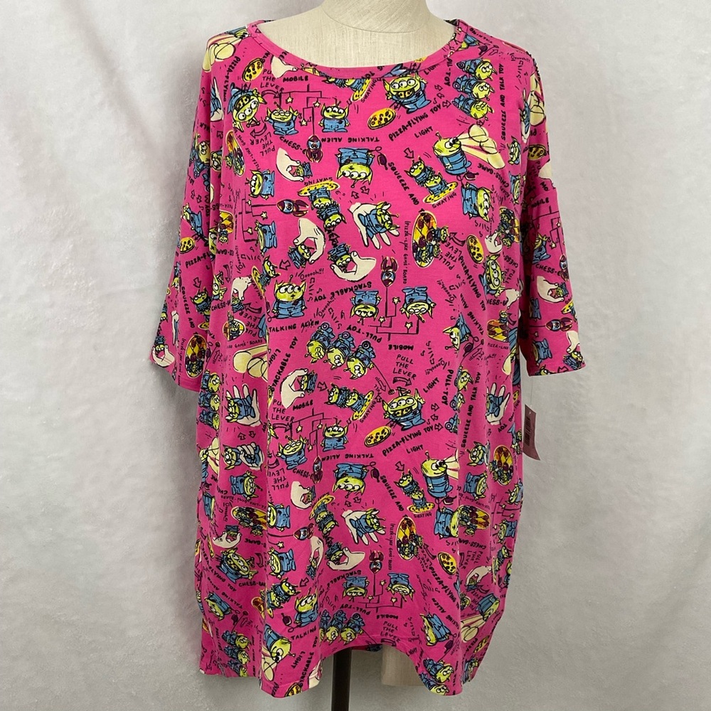 Disney Lularoe Toy Story Tunic Top Irma NWOT Size S